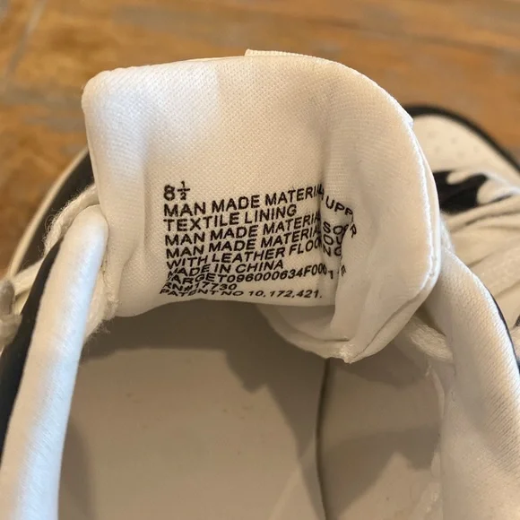 Wild Fable Black Lola Low-Top Lace-Up Sneakers 8.5 - Picture 9 of 9